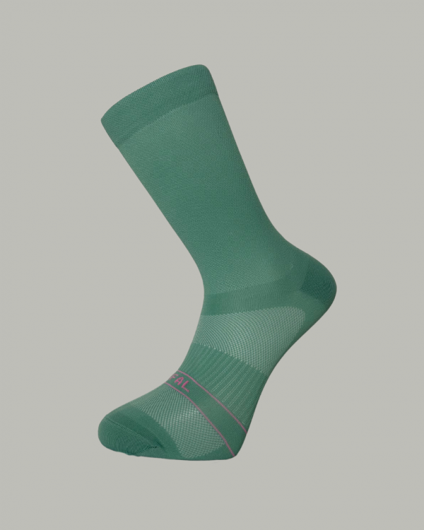 Chaussette Gineste - Vert d'eau & Rose – Image 5