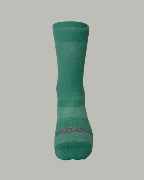 Chaussette Gineste - Vert d'eau & Rose – Image 4