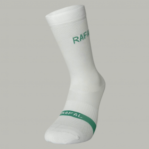 Chaussette Mercoux - Blanc & Vert d'eau
