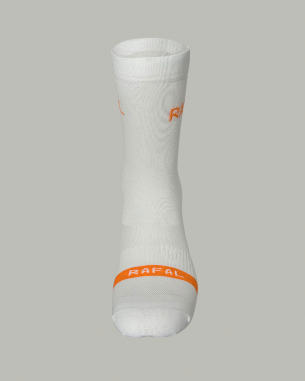 Chaussette Mercoux - Blanc & Corail – Image 5