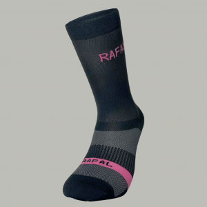 Chaussette Mercoux - Gris & Rose