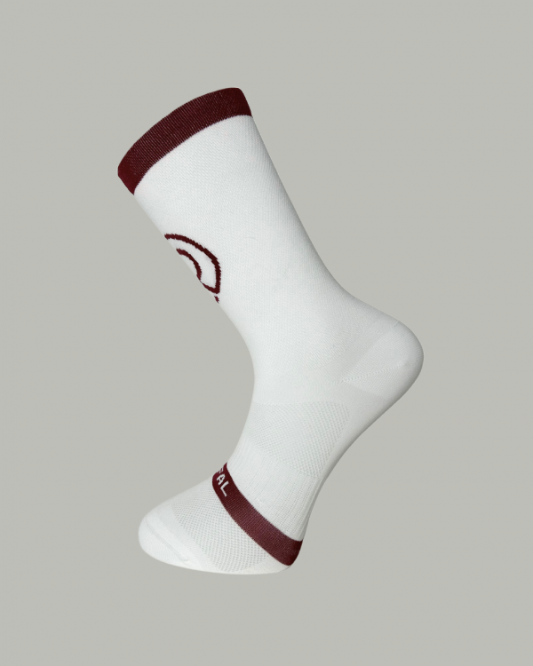 Chaussette Ventoux - Blanc & Bordeaux – Image 6