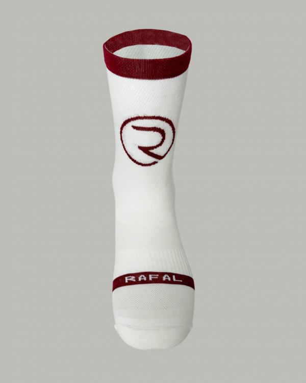 Chaussette Ventoux - Blanc & Bordeaux – Image 5