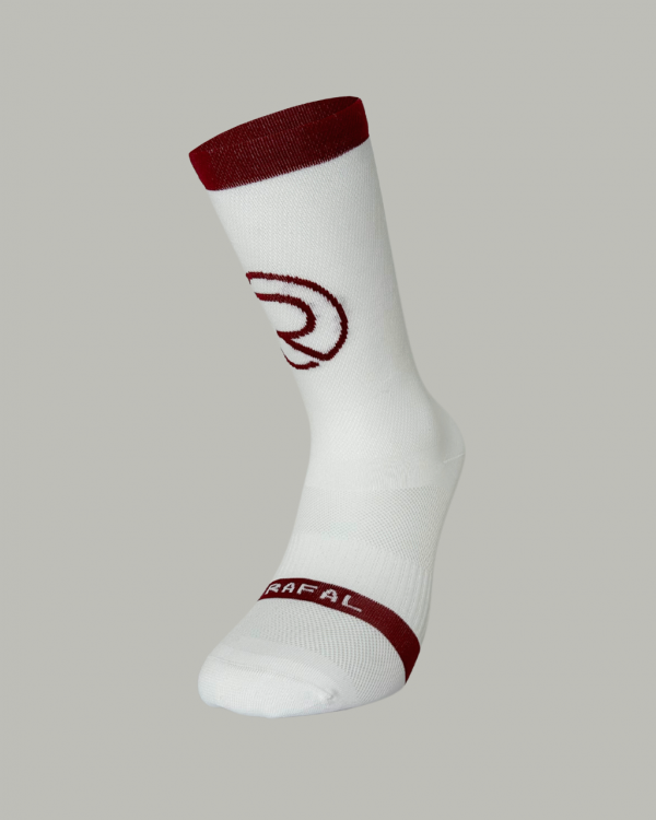Chaussette Ventoux - Blanc & Bordeaux